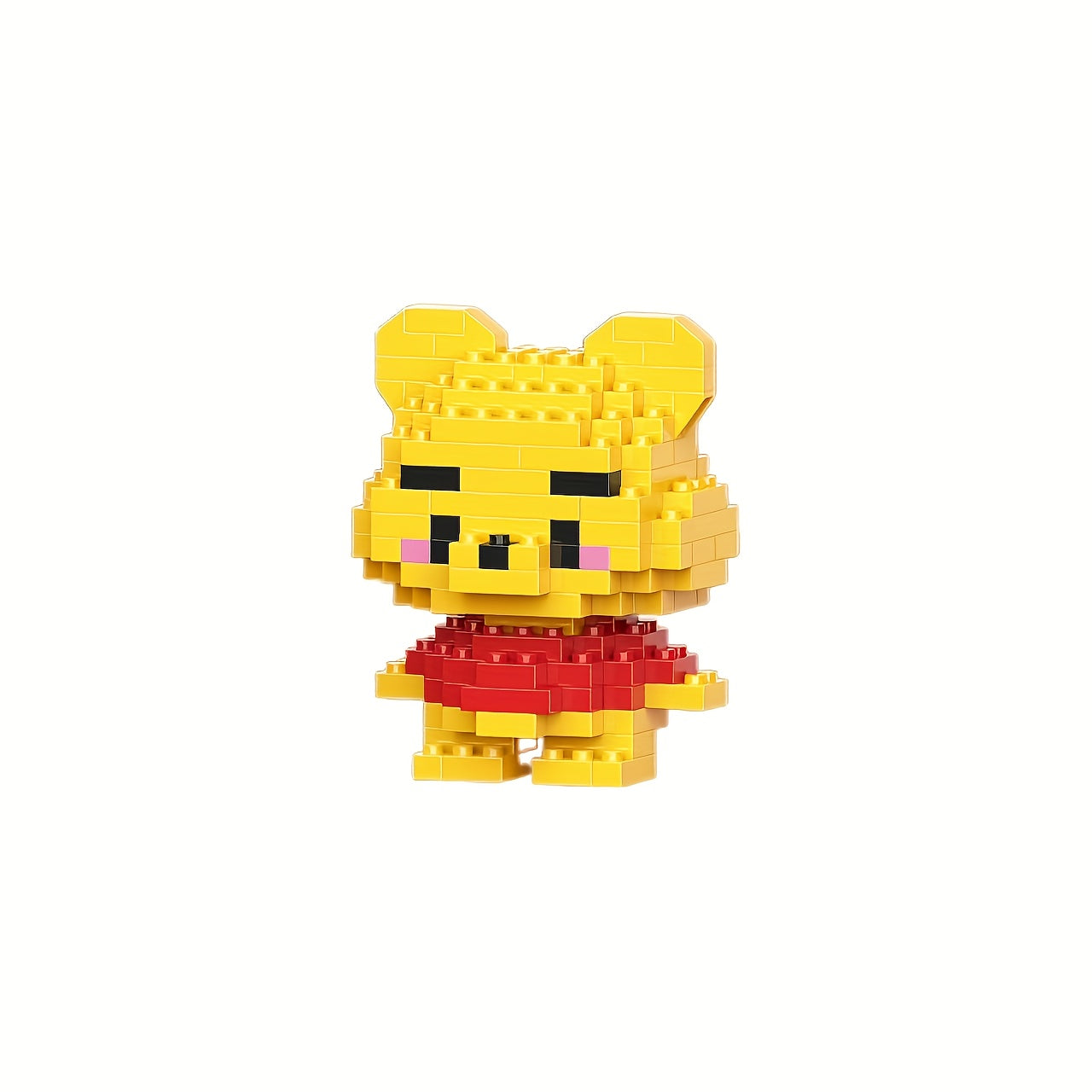 1\u002F2pcs Disney Winnie the Pooh Jumping Tiger Theme Building Blocks - Exquisite Cartoon Miniature DIY Toy Set, Perfect for Room Decor and Collectible Desktop Display Ideal Gift Halloween Christmas Thanksgiving
