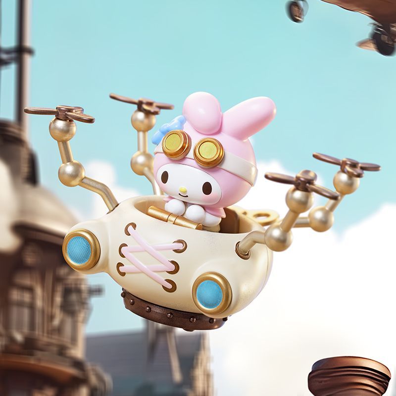 Authorized Sanrio'S New for kuromi Figurine Gift from The Steampunk Series of Trendy Toy Blind Boxes