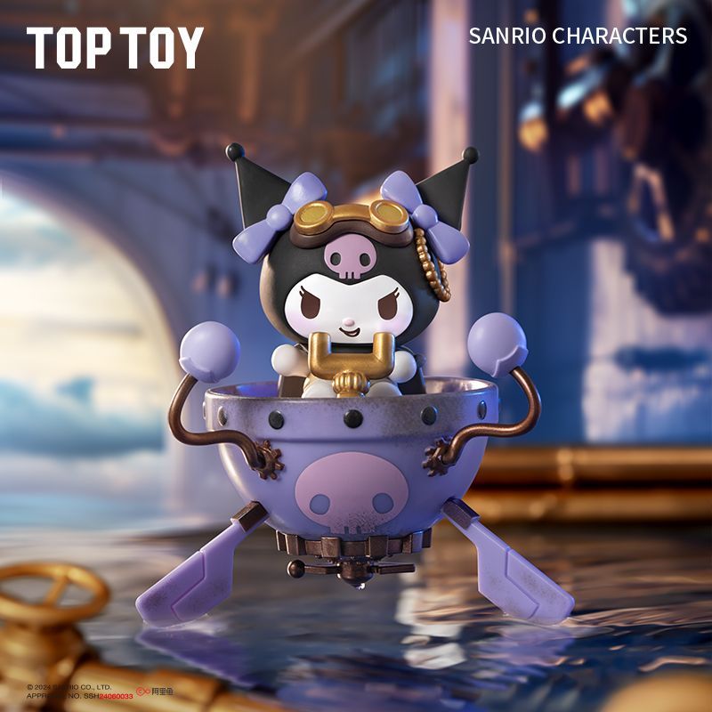 Authorized Sanrio'S New for kuromi Figurine Gift from The Steampunk Series of Trendy Toy Blind Boxes