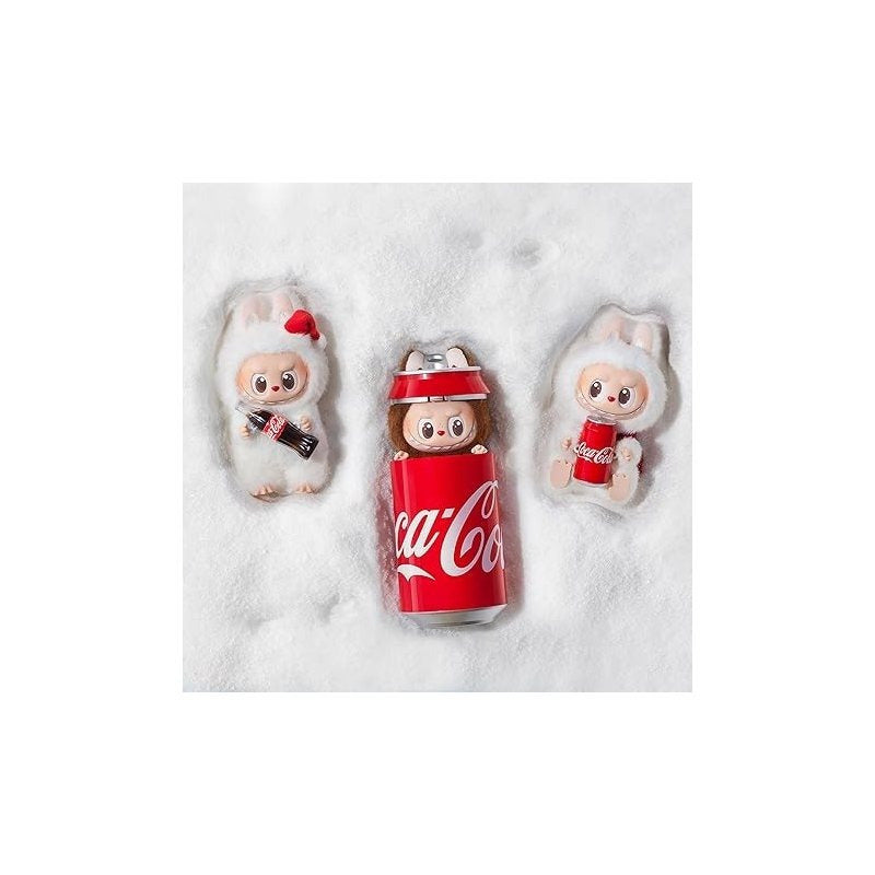 6 PCs Whole Set Figures POP MART The Monsters COCA-COLA Series-Vinyl Face Blind Box Labubu Doll, Random Design Action Figures Collectible Toys Home Decorations, Holiday Birthday Gifts, Whole Set