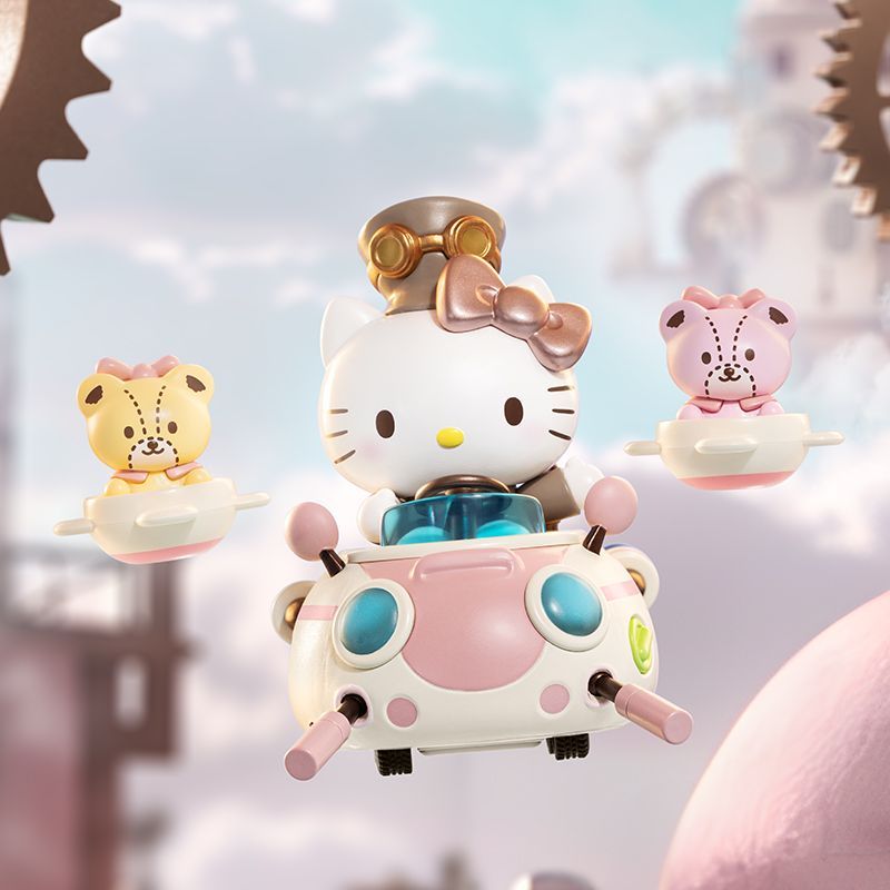 Authorized Sanrio'S New for kuromi Figurine Gift from The Steampunk Series of Trendy Toy Blind Boxes